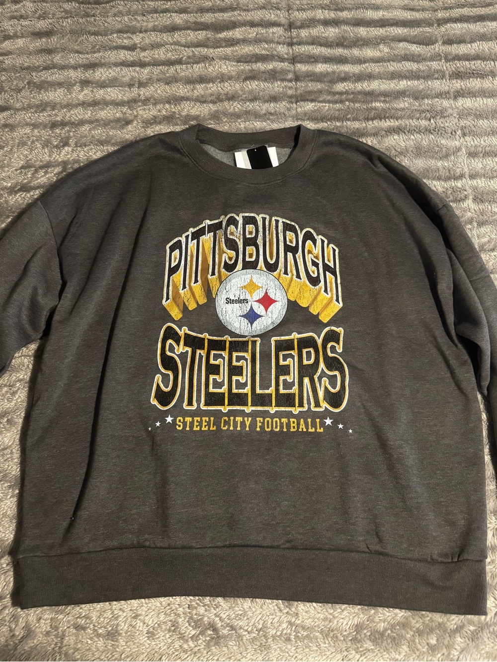 Pittsburgh Steelers Graphic Crewneck Sweatshirt Gameday Couture